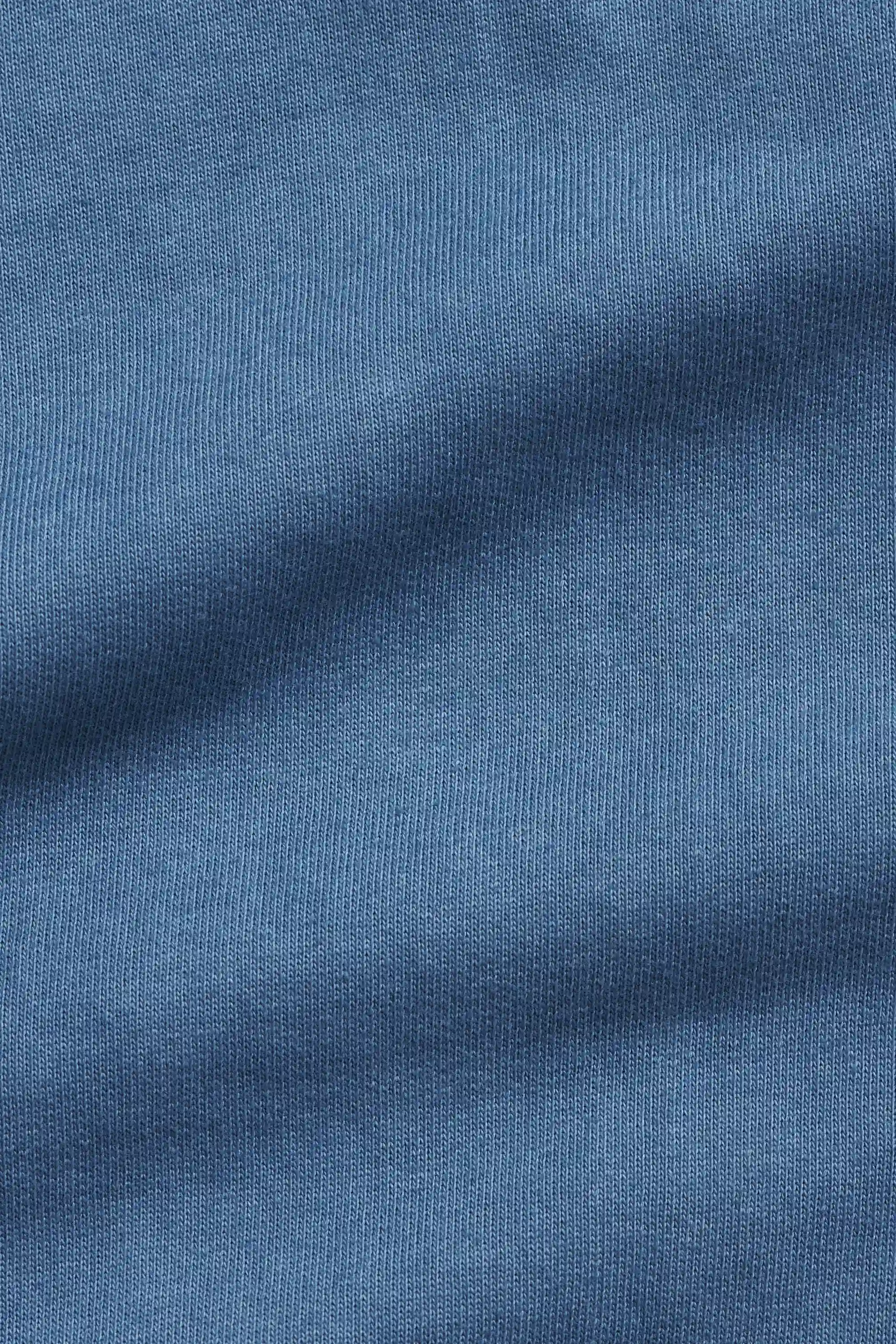 Powder Blue Cotton Sweatshirt - Image 6
