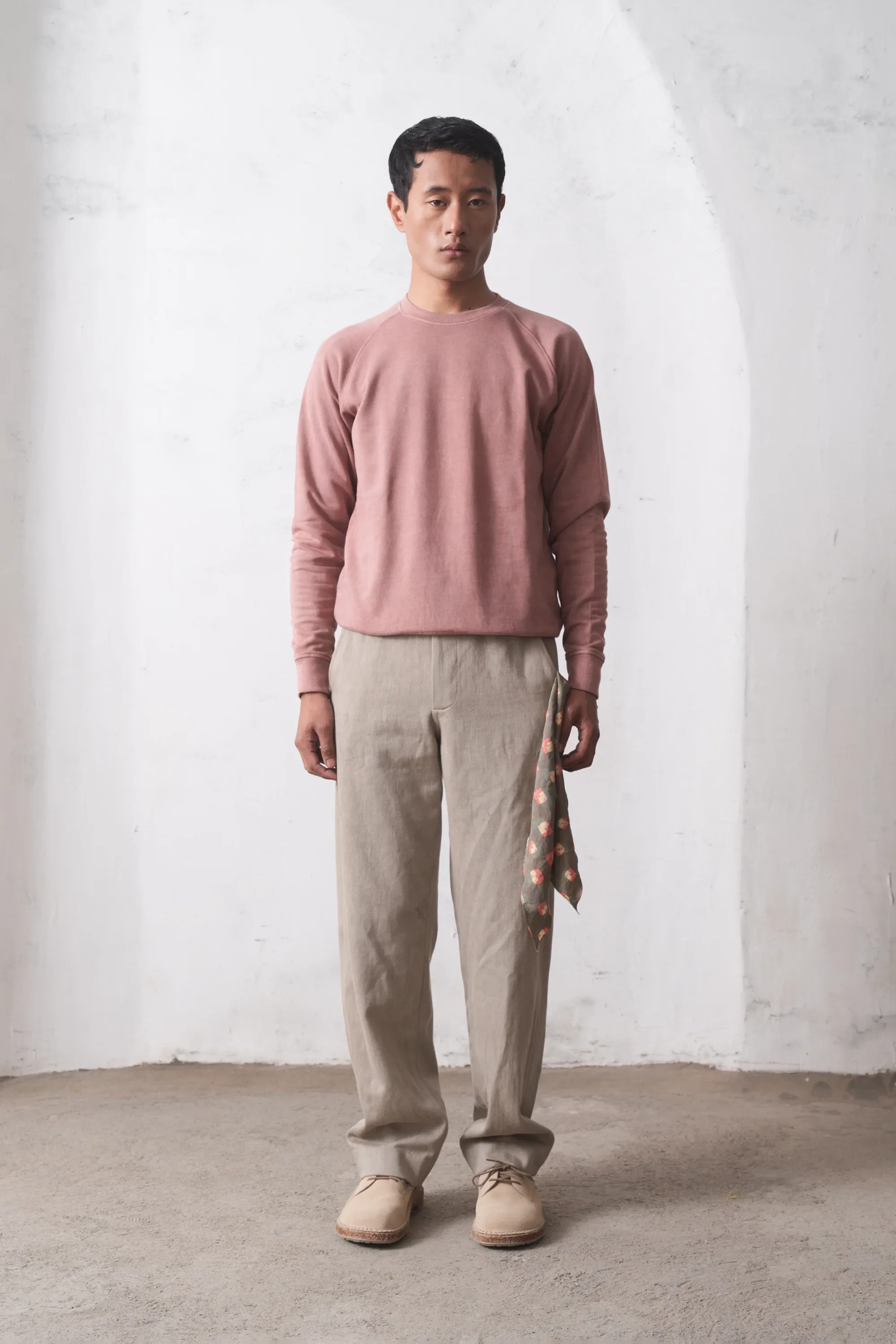 Old Rose Cotton Sweatshirt - Image 7