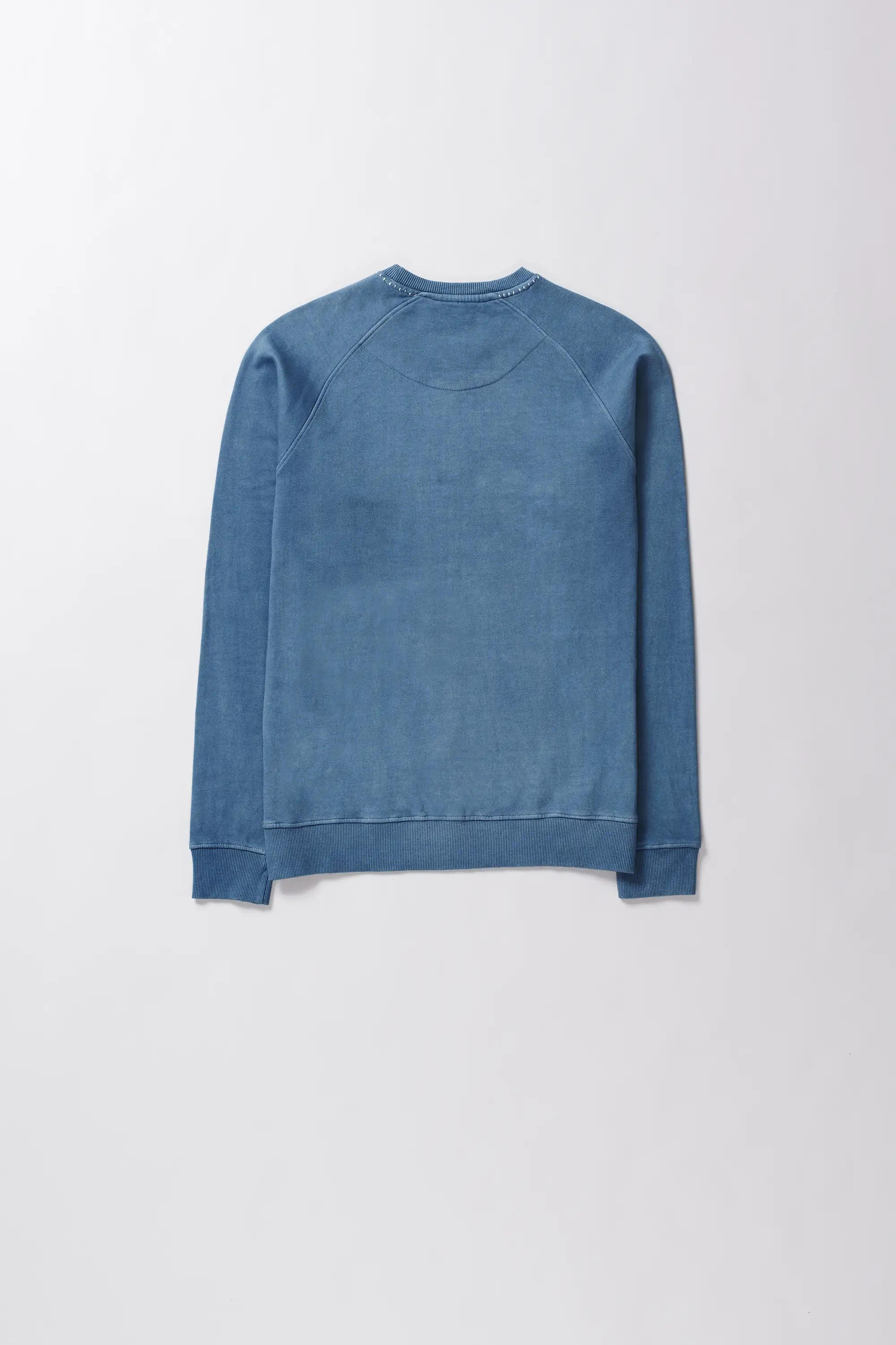 Powder Blue Cotton Sweatshirt - Image 4