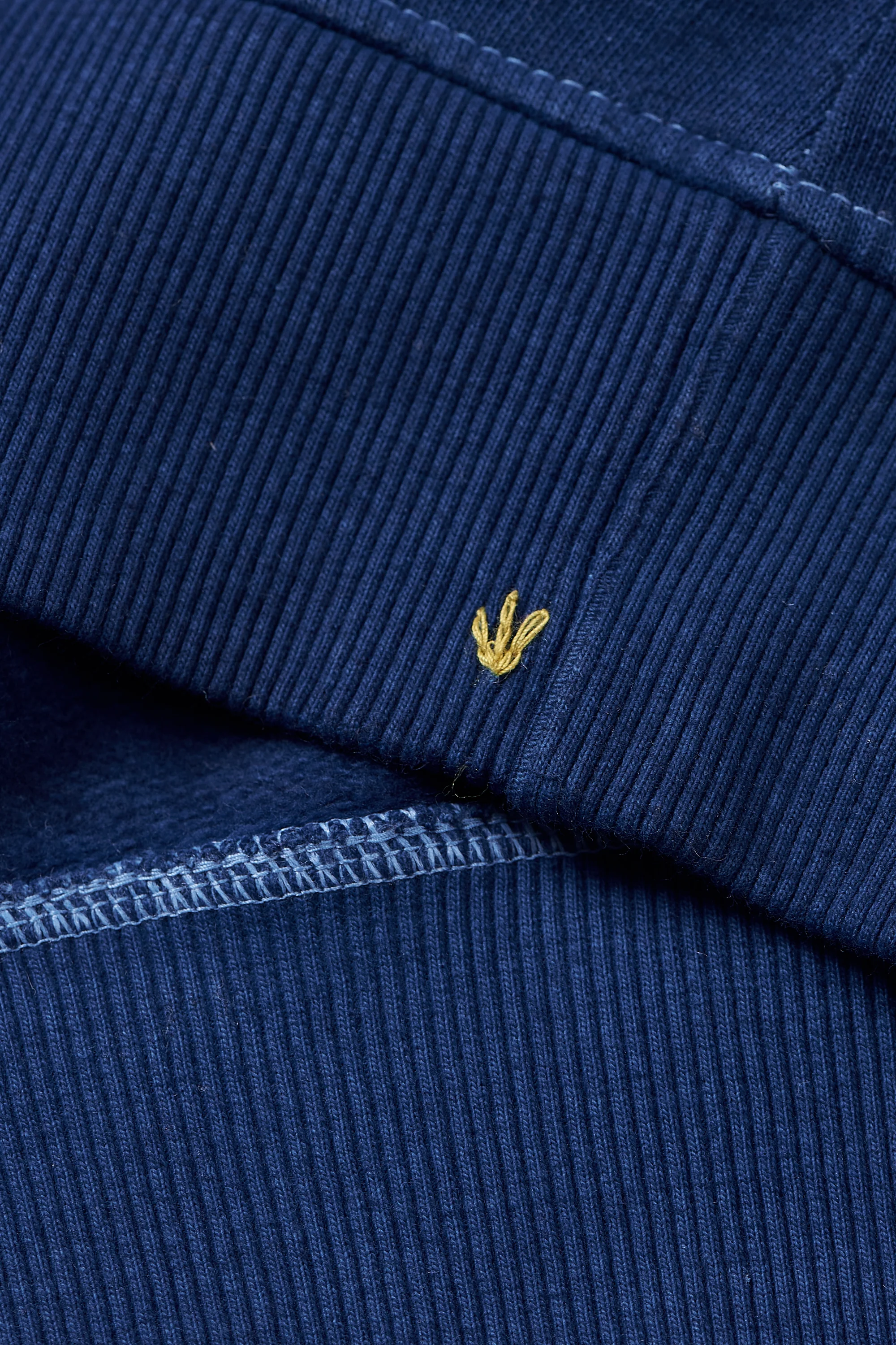 Shades of Indigo Patchwork Sweatshirt - Image 5